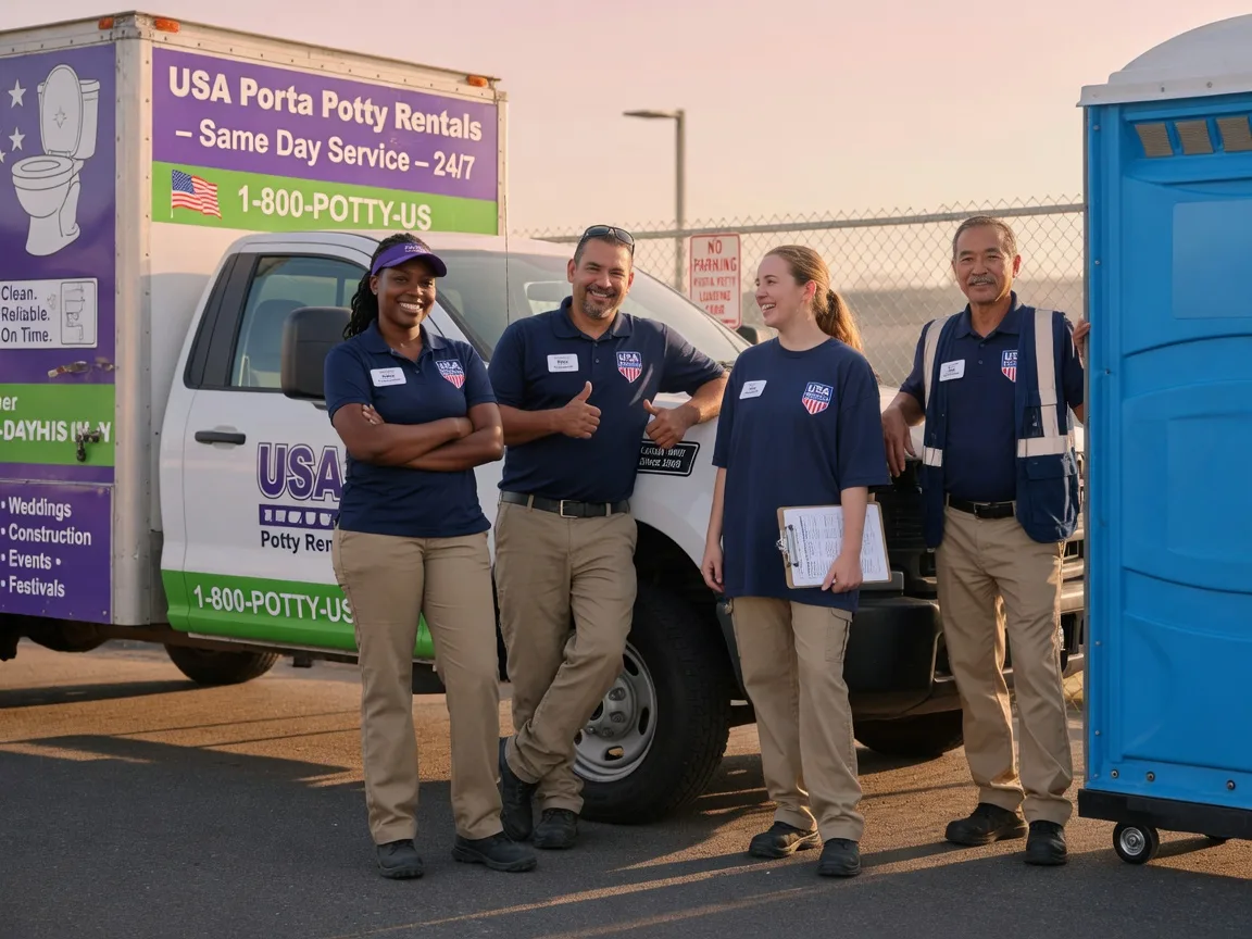 Porta Potty Rental company in Laurel Hill, FL